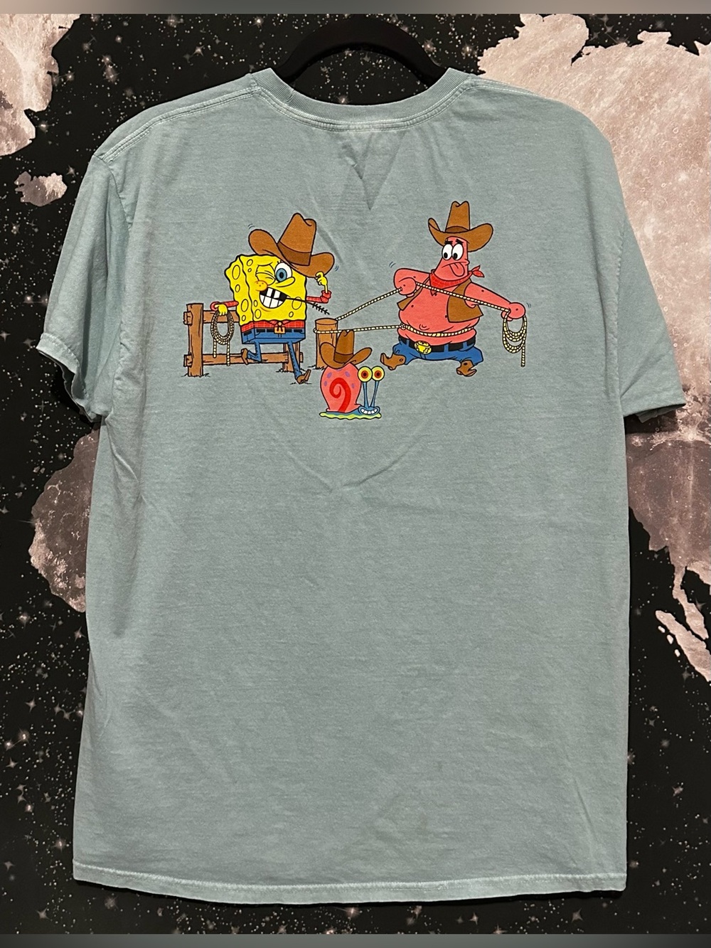 Nickelodeon SpongeBob SquarePants Cowboy Lasso Shirt
